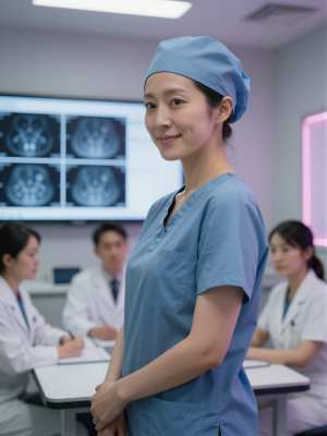 手術の打ち合わせをする外科医チーム