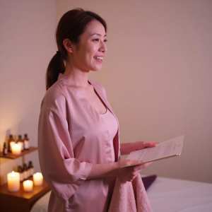 メンズエステ求人・アロマキャンドルでリラックス