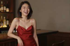 キャバクラ求人・赤ドレスのバリ