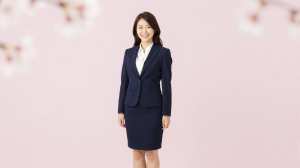 求人：信頼のネイビースーツ