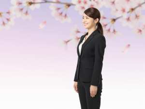 求人：スーツのキャリアウーマン