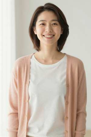 ガールズバー求人: 親しみやすい笑顔で