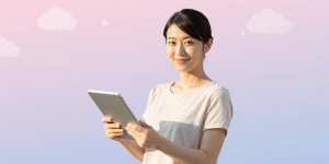 チャットレディ求人：タブレットで夢を叶える