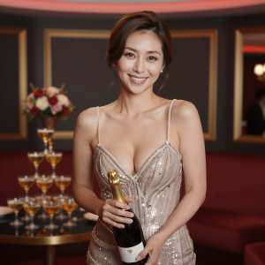 華やかなシャンパン