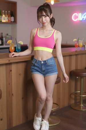 サマーユニフォームの笑顔