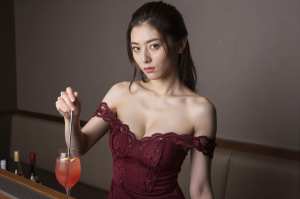 VIPラウンジの艶やかさ