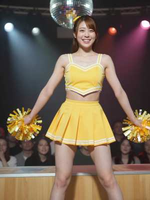 チアガールの応援タイム