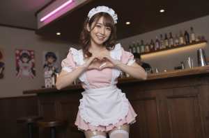 メイドカフェのお出迎え