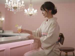 着物美人のおもてなし