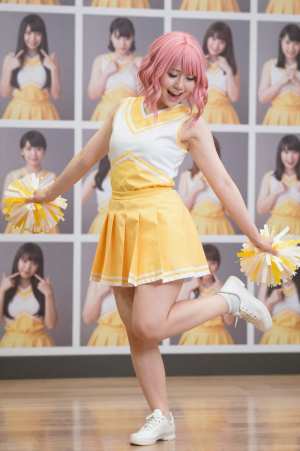 元気いっぱいチアガール