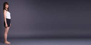 求人バナー素材：紫黒グラデとカジュアル