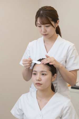 プロフェッショナルなエステティシャン