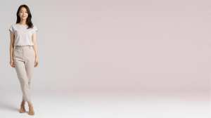 求人バナー素材: ピンクとダイアモンド