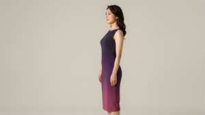 求人バナー素材: 豪華な紫ピンク空間