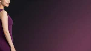 求人バナー素材: 紫とピンクの誘い