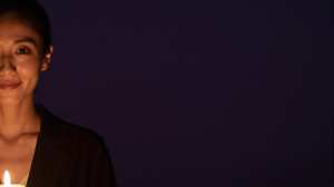 求人バナー素材: 黒紫グラデの自信