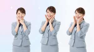 コンカフェ求人：カラフルOL制服で楽しく働く！