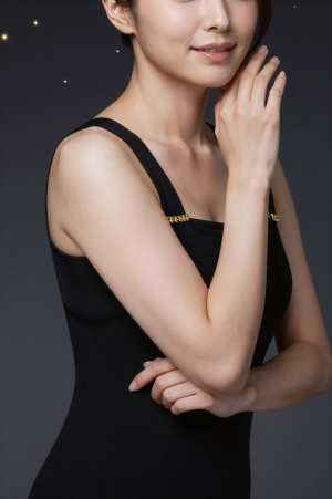 キャバクラ求人：黒と金の輝き