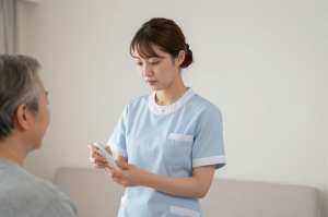 訪問看護で医療機器指導