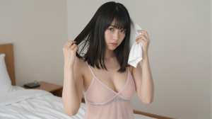 シャワー後のくつろぎ