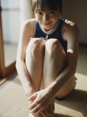 柔らかな光に包まれた女性ポートレート