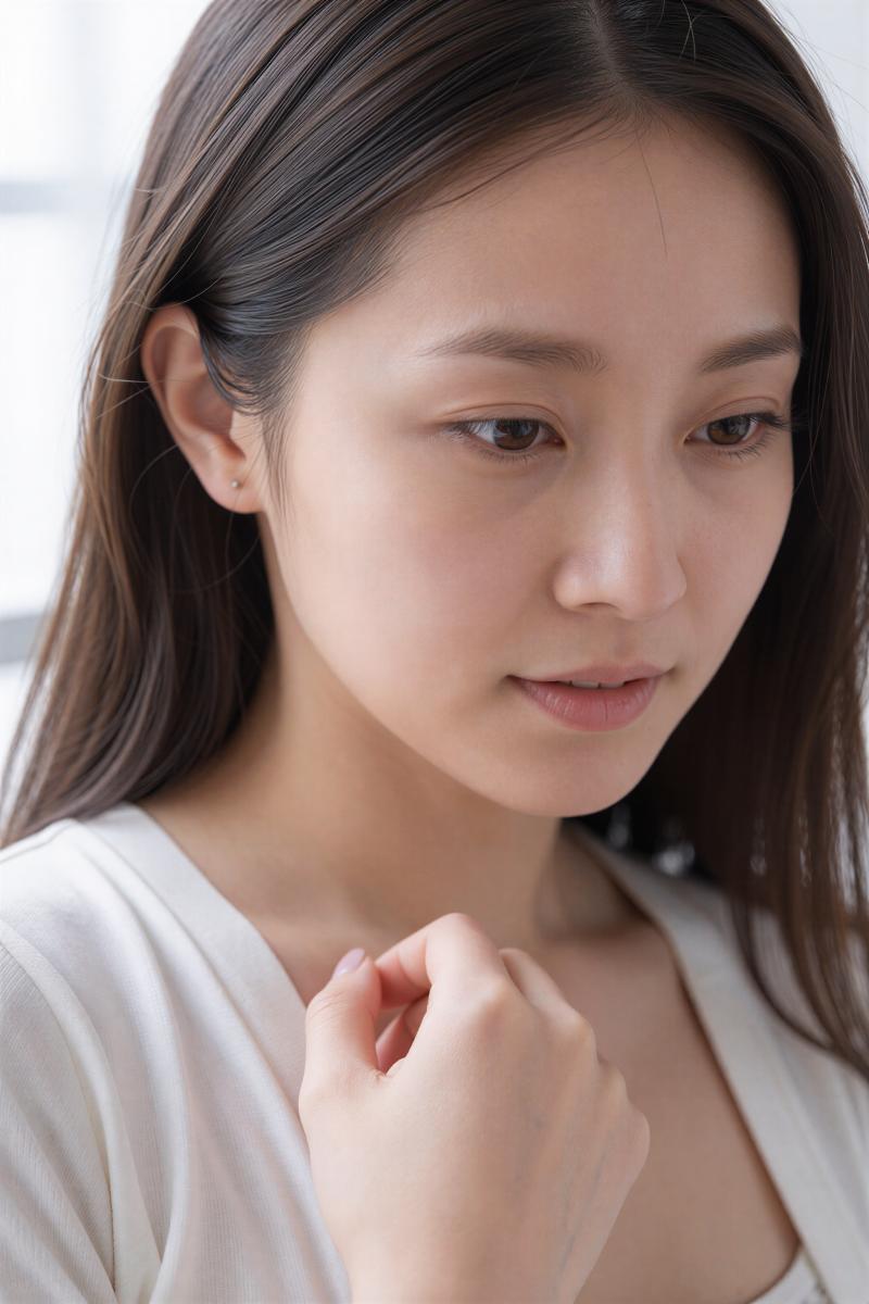 魅力的な人物ポートレート