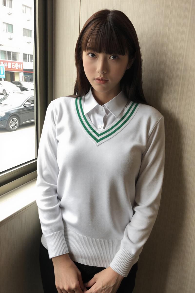 シャツの美しいポートレート素材