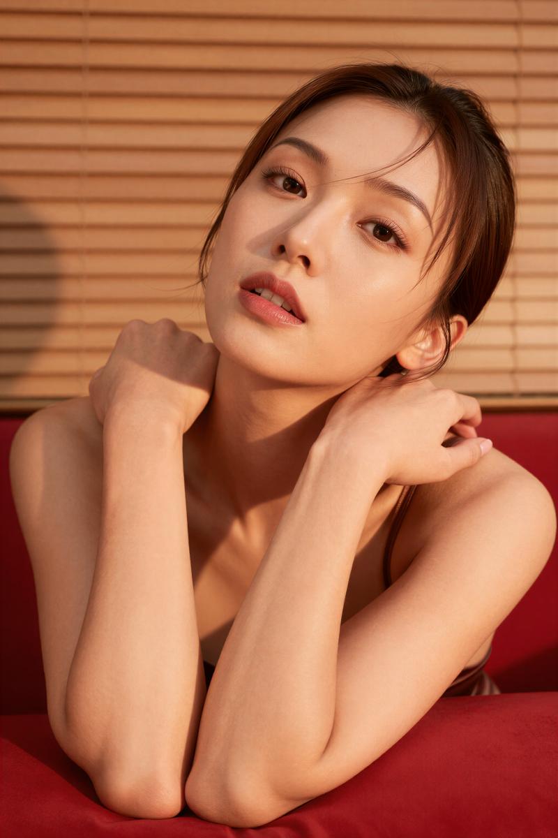 美しい女性ポートレート