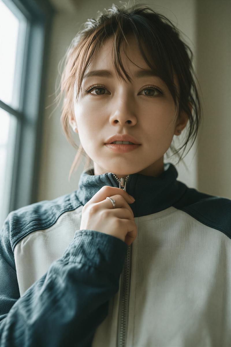 女性のポートレート