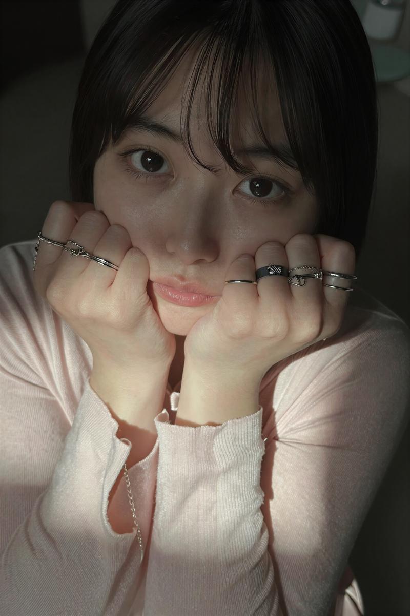 魅力的な人物ポートレート