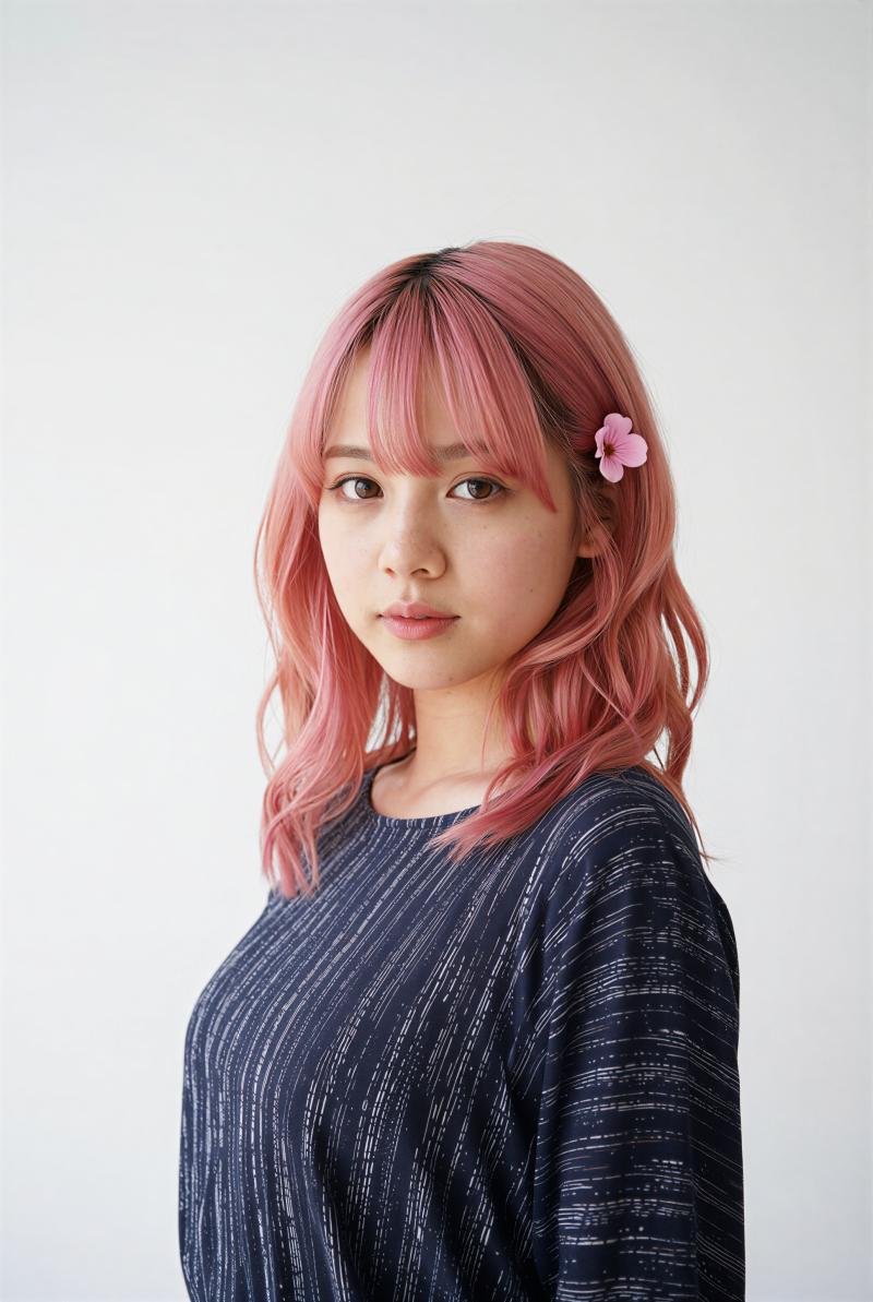 魅力的な人物ポートレート