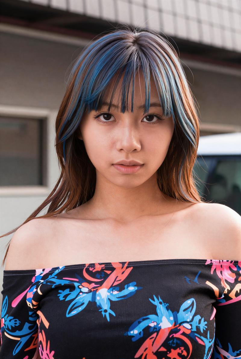 美しい女性ポートレート