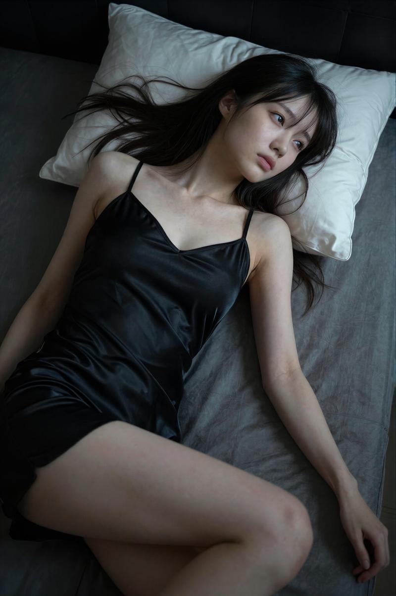 白サテンの美しいポートレート素材