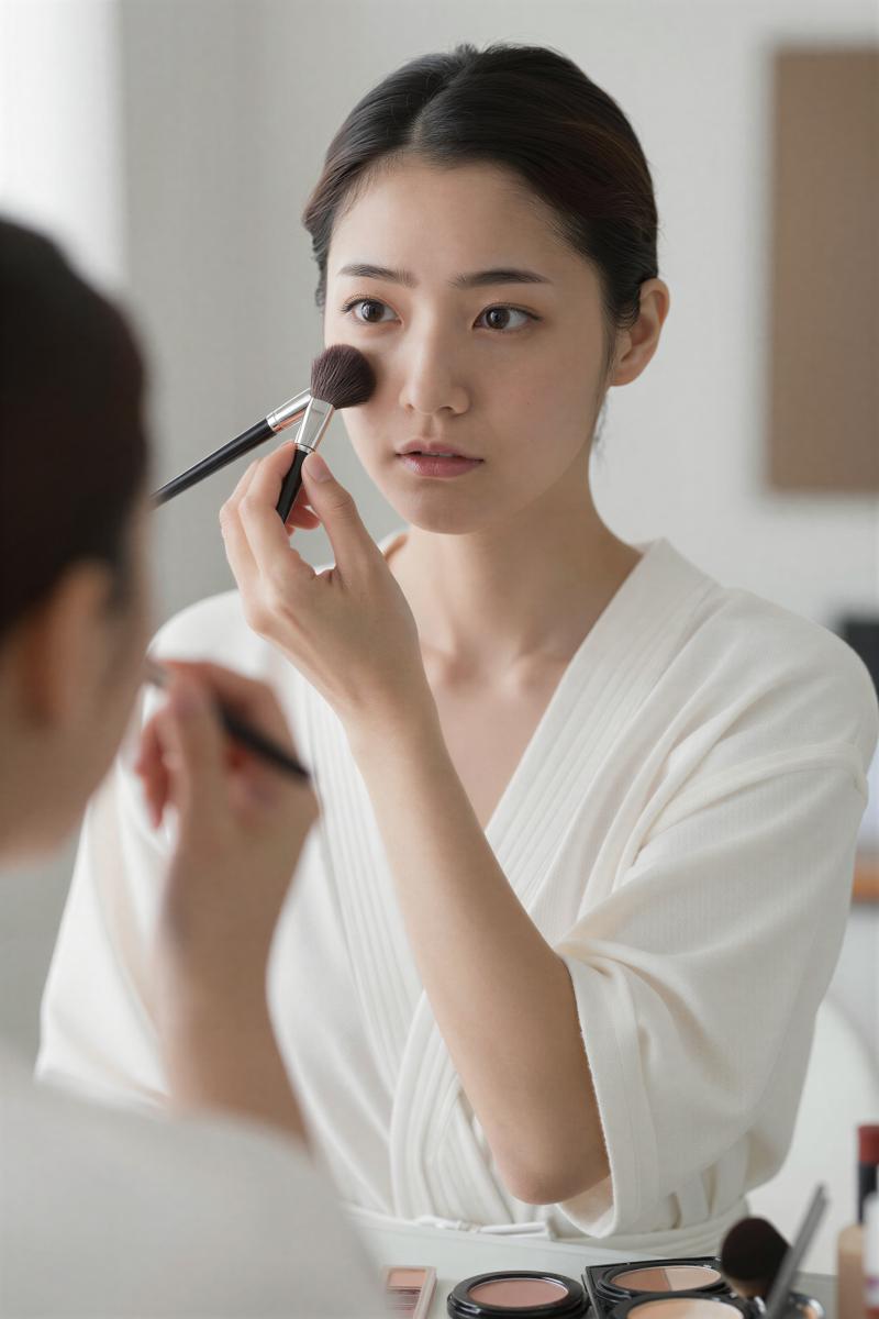 美しい女性ポートレート