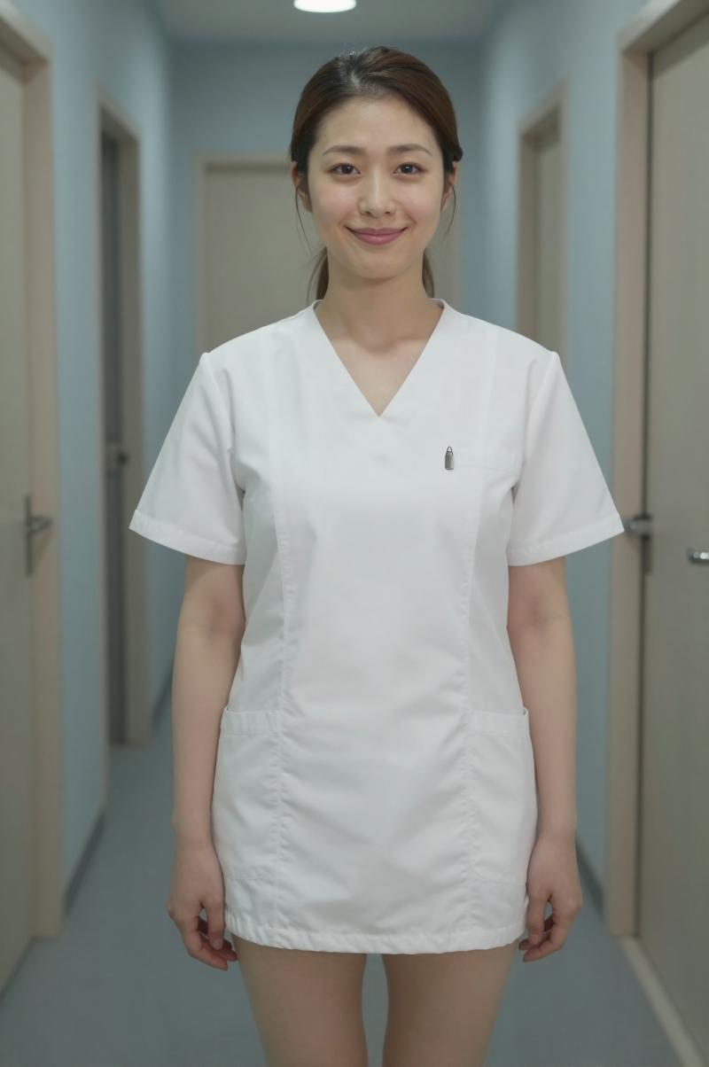 メンズエステ・白衣で清潔感のあるスタッフ