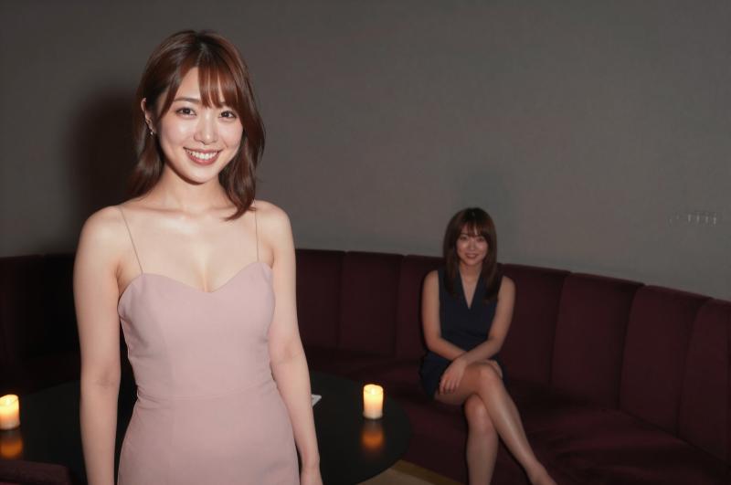 キャバクラ求人・チームでの笑顔