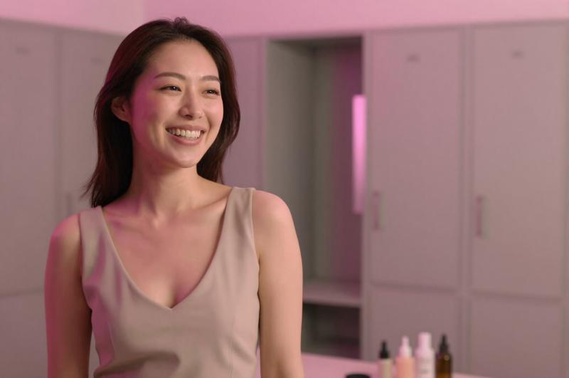 ヘルス求人で撮影された女性のポートレート