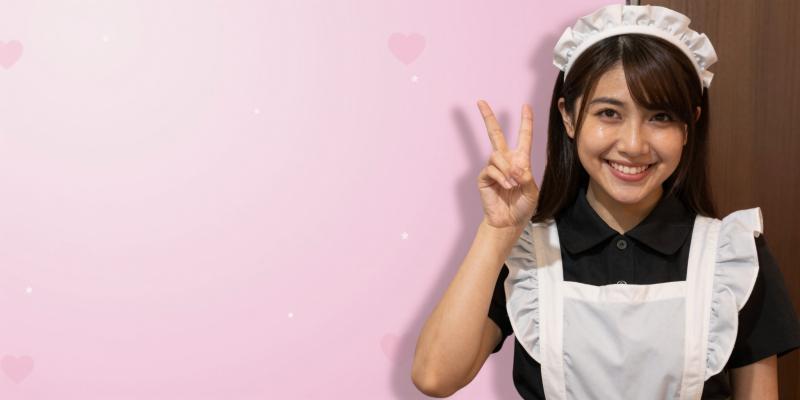 ピース！可愛いメイドコンカフェ求人