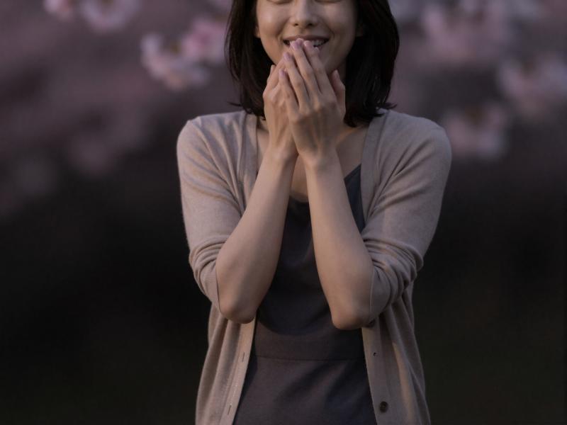 求人: 桜舞う優しい笑顔