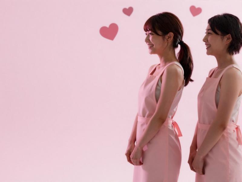 ガールズバー求人！可愛い制服で笑顔