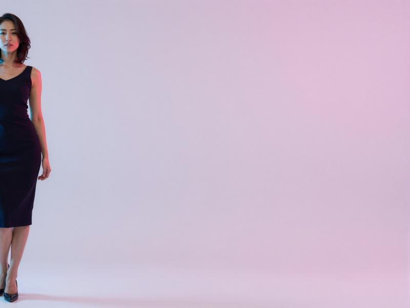 求人バナー素材：ダイヤモンド背景と女性