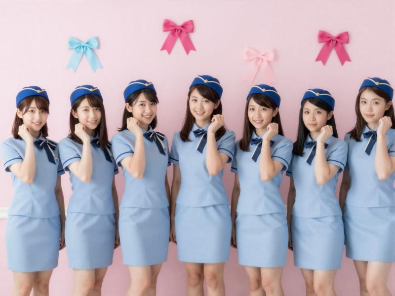 コンカフェ求人：CA制服で魅力UP