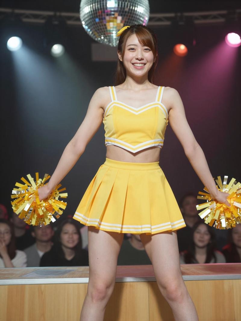 チアガールの応援タイム