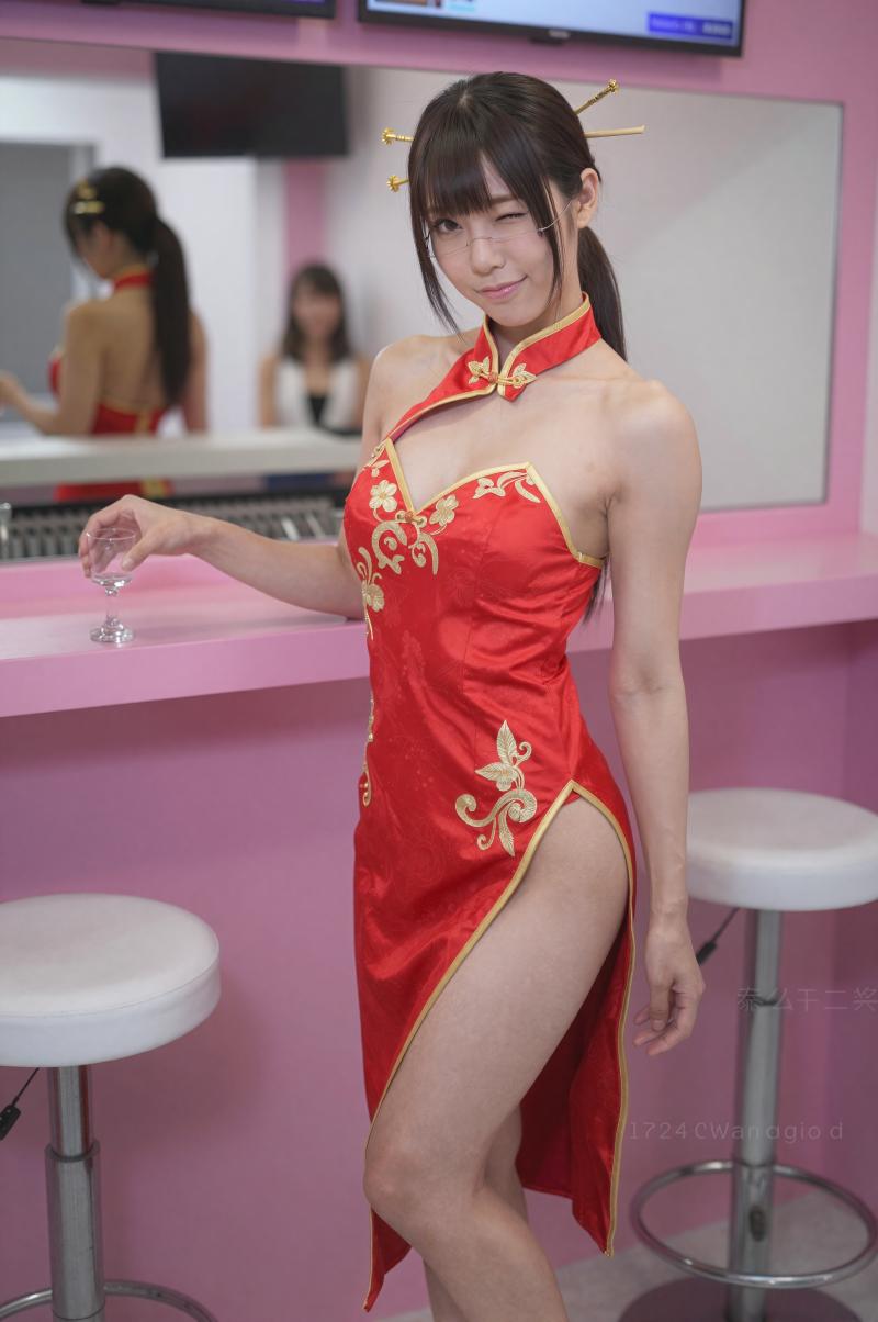 チャイナドレスの誘惑