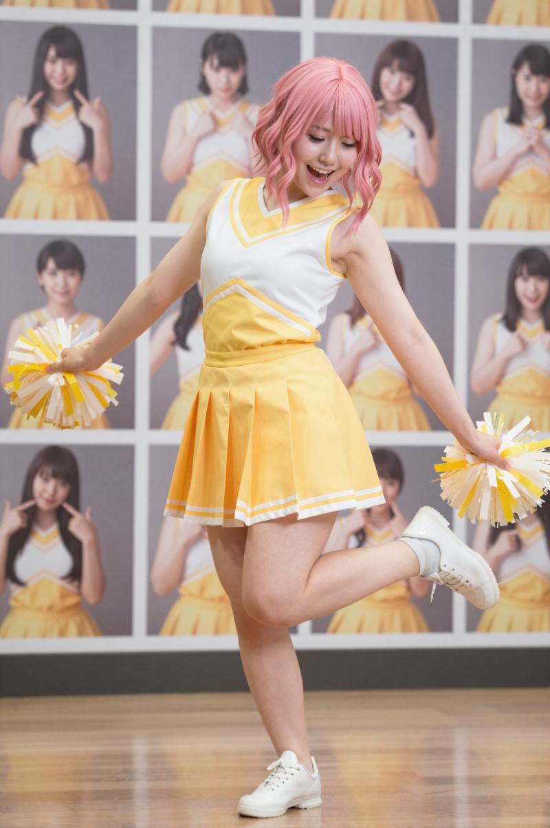 元気いっぱいチアガール