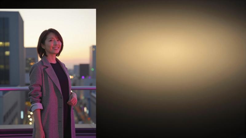 都会の夕焼け ライフスタイル素材