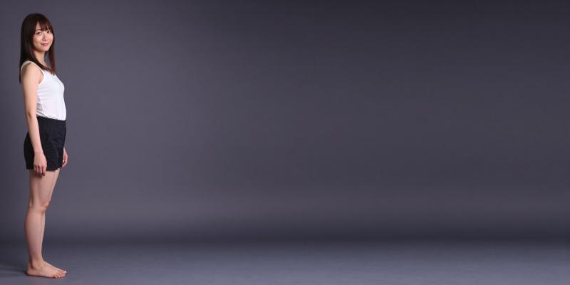 求人バナー素材：紫黒グラデとカジュアル