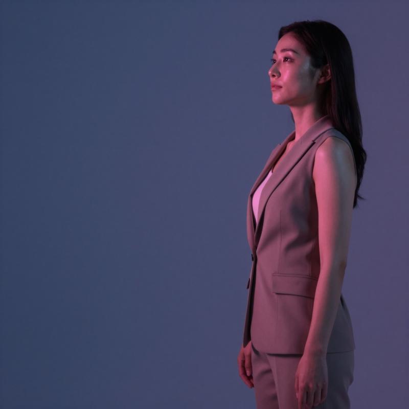 求人バナー素材: プロフェッショナルな青