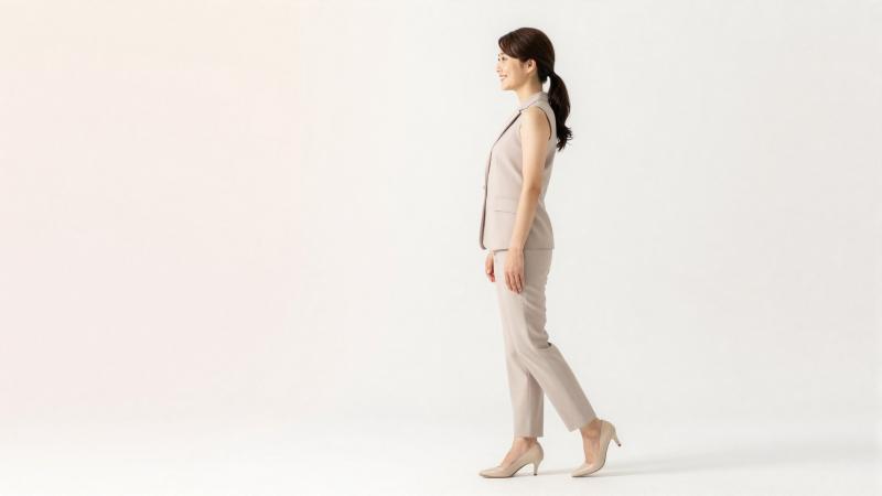 求人バナー素材: 上品なピンクの背景