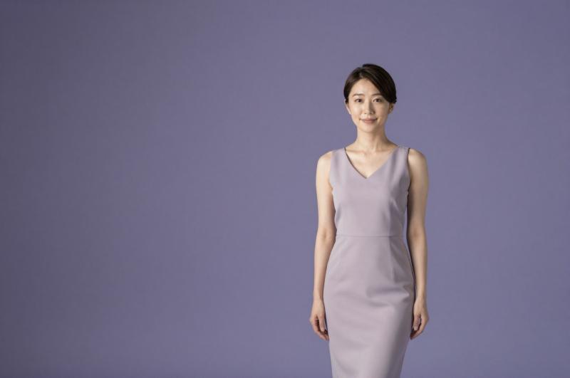 求人バナー素材: 紫のグラデーション